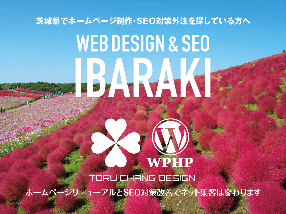 茨城県でホームページ制作・SEO対策外注を探している方へ｜HPデザイン・企画・制作｜WEBデザイン・WEBデザイン制作｜茨城県のWEB制作会社・比較・まとめ・おすすめ｜料金・安い｜ネット集客に強いWordPress・HPリニューアル｜Google/SEO対策・SEO改善・SEO診断｜お見積ご予算ご相談ください